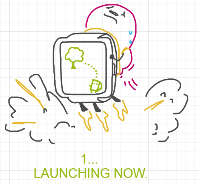 A panel from Ready Oar Knot, episode three of the Board Boards object show by Furretwalk/WalkingFurret.